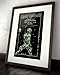 Innerwallz Iron Maiden Somewhere in Time Tour 1987 Retro Art Print — Poster Size — Print of Retro Concert Poster — Features Paul Di'Anno, Dave Murray, Dennis Stratton, and Clive Burr.