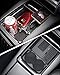 TAPTES Tesla Model S X Wireless Qi Phone Charger Organizer Box with Cup Holder and Type-C Cable, Center Console Storage Tray Charger Pad Accessory for Tesla Model X and 2016-2019 Model S - T-Box