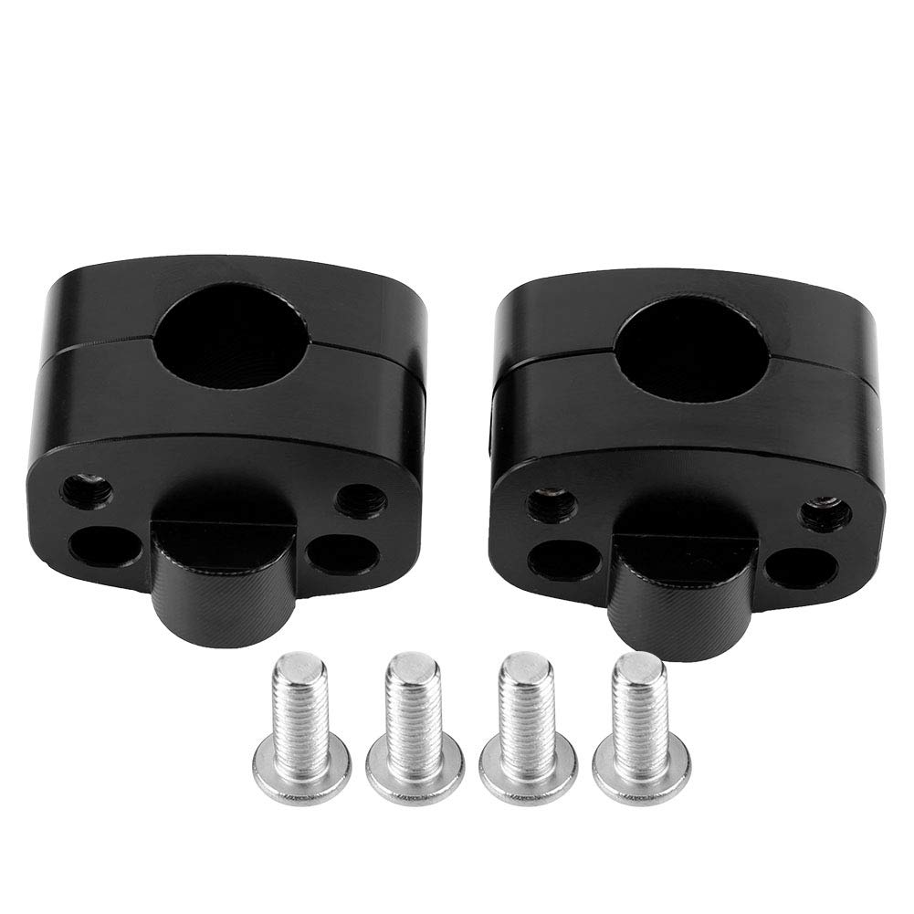Motorcycle Handlebar Riser Clamps, 2pcs Universal Motorcycle Road Bar