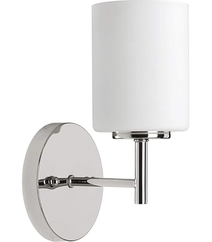 30"W Polished Chrome Vanity Light With Frosted Glass Shade & Integrated LED - Startex