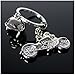 Jiuguang Key Chain Flashlight Key Rings for Men, Women or Car Decorations, Ideal Gifts Creative Auto Part Model (004)