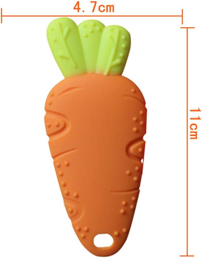 carrot teething toy