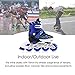 Aceshin Adjustable Inline Skates for Kids, Safe and Durable, Illuminating Roller Blades for Boys and Girls