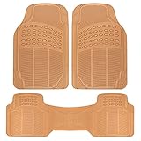 BDK ProLiner Floor Mats for Cars Trucks SUV, Beige