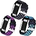 Replacement Bands for Fitbit Charge 2, 3-Pack Fitbit Charge2 Wristbands with air hole, Large