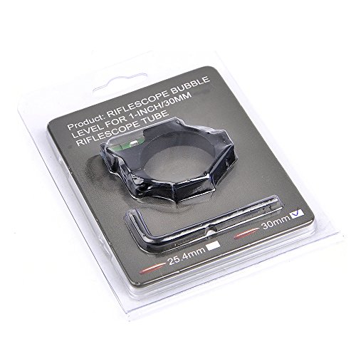 BESTSIGHT Bubble Level for 1in/30mm Tube Riflescope Anti-Cant Used for Shooting and Hunting (30mm)