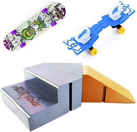 WFPLUS Skate Park Kit Ramp Parts for Tech Deck Circuit Board Mini Finger Skateboard Fingerboards Ultimate Parks