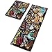 Kitchen Mats Set - Artistic - 2 Piece(23.6