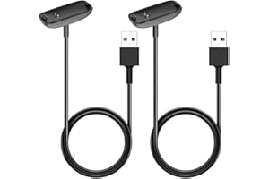 EXMRAT Charger for Fitbit Inspire 2, Replacement USB Charging Cable Dock for Fitbit Inspire 2 & Ace 3 Fitness Tracker 3.3ft / 100cm (2)