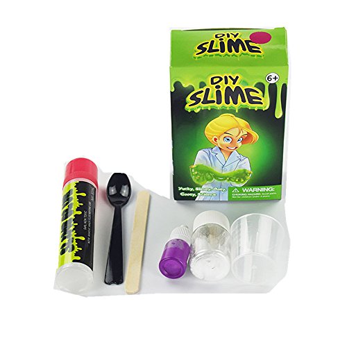 Clay Rubber Toy, LNGRY Slime Kit Make Your Own Kids Gloop Sensory Play Science DIY Toy Game (Purple)
