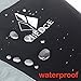 Waterproof Snow Leg Gaiters - YUEDGE Lightweight Waterproof Breathable High Gaiters For Outdoor Walking Hiking Fishing Research Hunting Trimming Grass(Black&Gray)