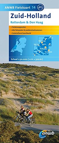 ANWB Fietskaart 14 Zuid-Holland 1 : 50 000: Rotterdam \u0026 Den Haag (ANWB  fietsmap (14)) : Amazon.de: Bücher