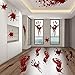 Halloween Bloody Handprint Footprint Decals Stickers Decorations - Halloween Party Supplies