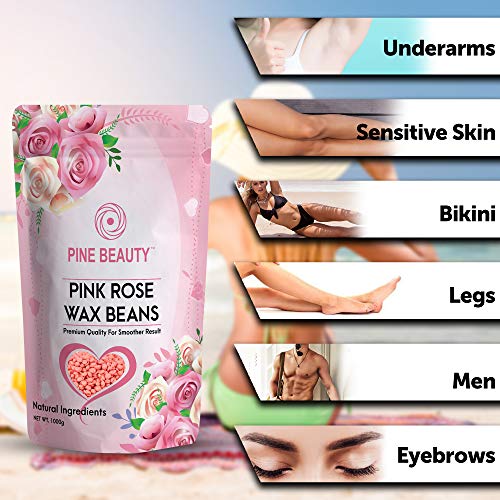 Wax Beans Hard Wax Beads Complete Kit for Painless Hair Removal 10 Extra Waxing Spatula Applicator f - //medicalbooks.filipinodoctors.org
