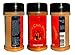 Wicked Tickle Ghost Pepper Powder Scorpion and Habanero Chili Spice 4 Pack Gift Set