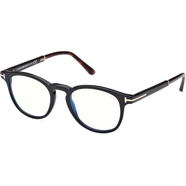 Eyeglasses Tom Ford FT 5831 -B 096 Shiny Transparent Olive