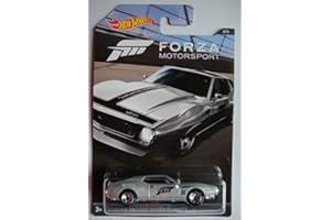 Hot Wheels Forza Motorsport Series Silver AMC Javelin AMX 6/6 5 Spoke