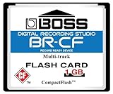 1GB Boss Roland BR-CF CompactFlash CF Memory Card for BR-600, BR-864, BR-900CD, MC-808