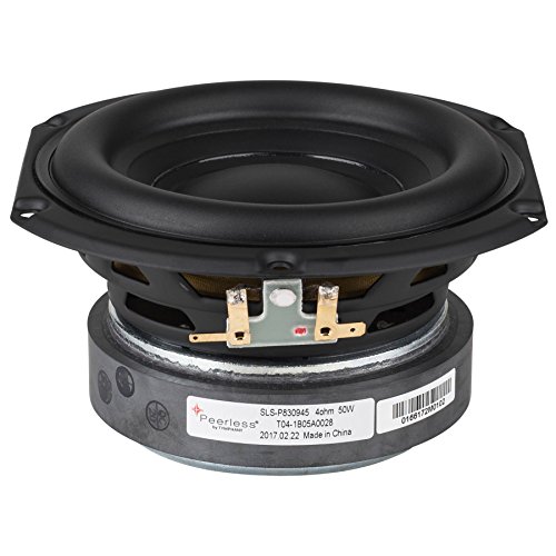 Peerless SLS-P830945 5-1/4 Paper Cone Woofer 4 Ohm