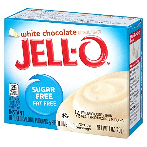 JELLO JELLO Jello Sugar Free White Chocolate Pudding Mix 1 Ounce, 1