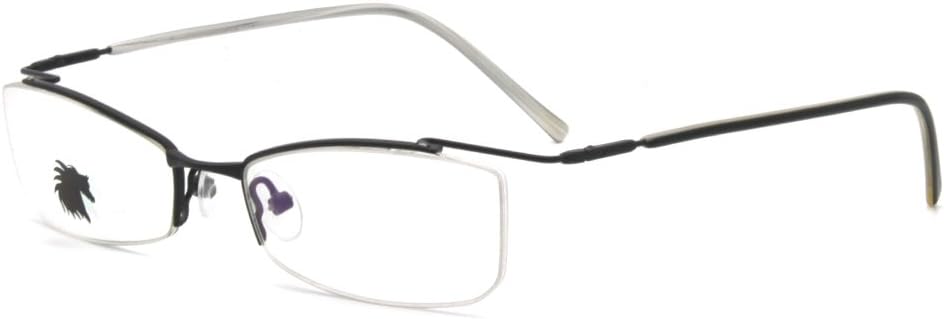Fashion glasses men women clear lens ultra light non prescription glasses Semi Rimless spectacles slim eyewear