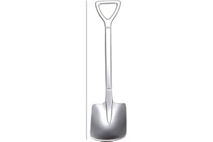 Stainless Steel Shovel Spoon Coffee Ice Cream Spoon Engineering Shovel RetroFashion Processed