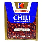 Brooks Secret Chili Seasoning, Original, 1.25-Ounce