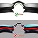 Swim Goggles, Aegend Swimming Goggles NEW-STYLE of Flat Lens for Men Women Adult Youth Kids Children, Anti-Fog UV Protection Leak-Proof Triathlon Swim Goggles Mirrored/Clear With Free Protection