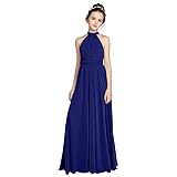 TAISHAN Chiffon Junior Bridesmaid Dress for Teens