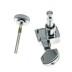 KAISH Chrome 2 Pin Locking Tuners Tuning Keys Pegs