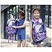 Flip Sequin Backpack for Girls Kids Kindergarten Elementary Middle School Bookbag Travel Bag Cute Glitter Sparkly Book Bags Back Pack Traveling Daypack (Purple)
