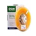 eSUN 3D 3mm PETG Yellow Filament 1kg (2.2lb), PETG 3D Printer Filament, Actual Diameter 2.85mm +/- 0.05mm, Semi-Transparent Yellow