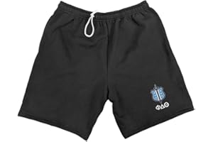 CAMPUS LAB Official Collegiate Mens Apparel Sweat Shorts Primary Logo Black Collection