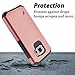 Galaxy S6 Active Case, Samsung Galaxy S6 Active Case, Starshop Hybrid [Shock Absorption] Rugged Impact Advanced Armor Soft Silicone Cover With [ Premium HD Screen Protector Included] (Rose Gold)