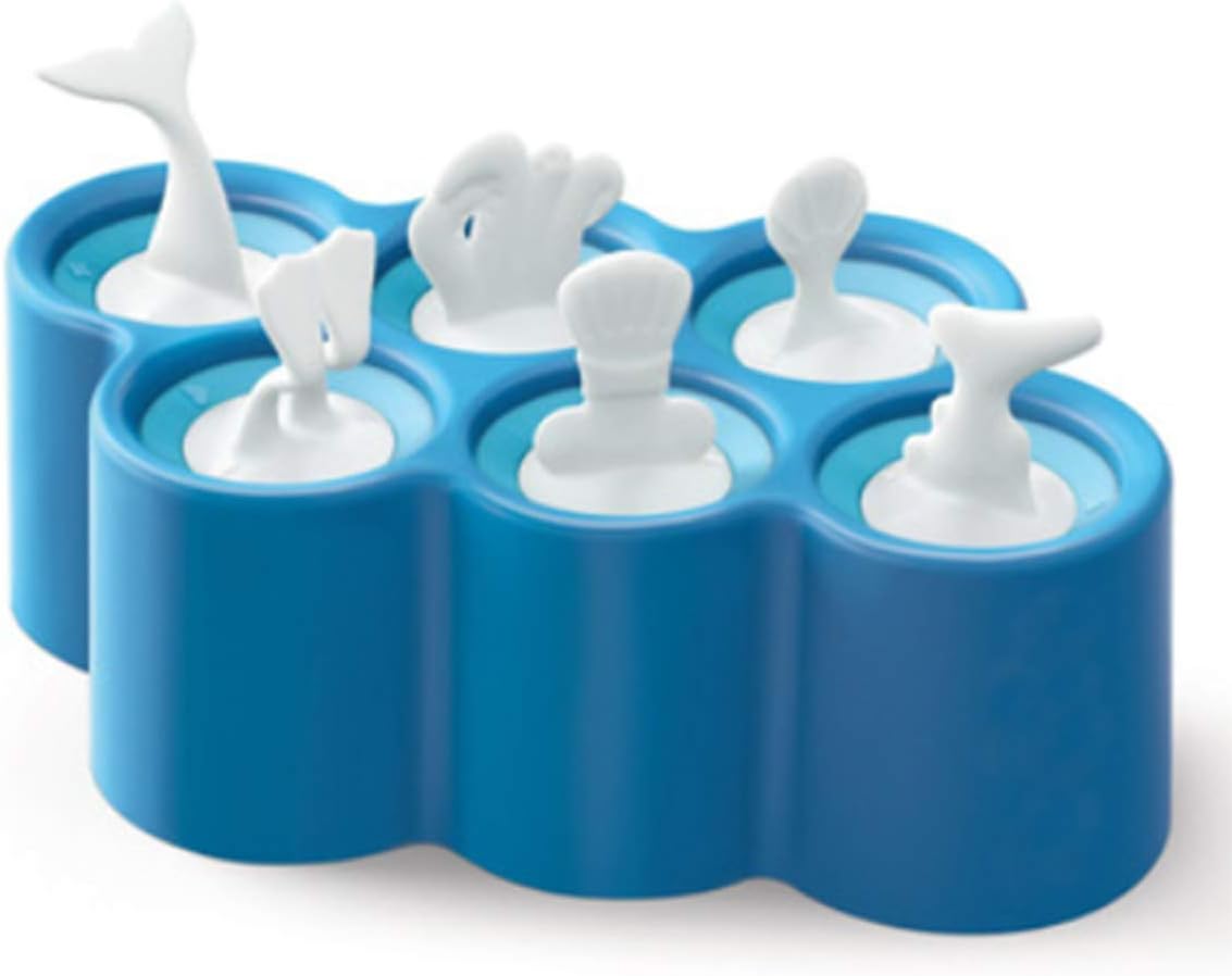 Ice Cube Trays, Flexible Silicone Ice Trays with Spill-Resistant Lids Easy Release Ice Trays Make 37 Ice Cube/Pack, BPA Free, Stackable,Dishwasher Safe (Blue)