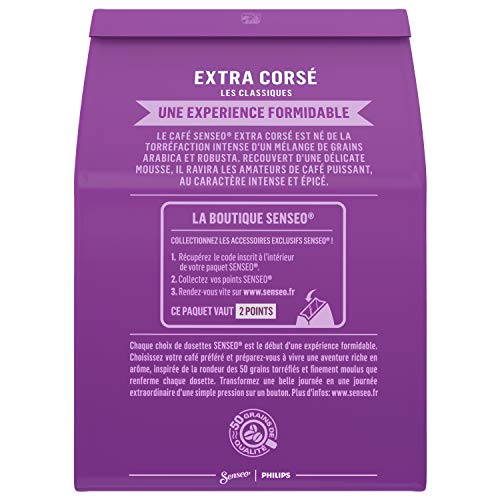 SENSEO Xtra Strong Coffee Kaffeepads Packung mit 5, 200 Getränken – Bild 3