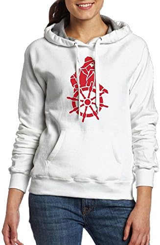 Women's Casual Long Sleeve Front Pocket The Captain Is At The Helm Hooded Sweatshirt