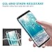 Atill Samsung Galaxy S8 Screen Protector, Whole Tempered Glass, 3D Curved, Scratch Proof, Full Coverage for Samsung Galaxy S8 (Black)