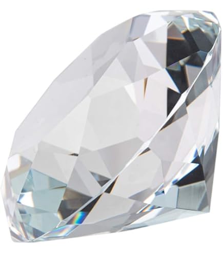 Amazon.com: TG,LLC Big 60mm Crystal Clear Cut Glass Diamond Jewel
