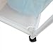 HOMZ Triple Clothing Sorter with Wheels, 3 Removable Bags, 31