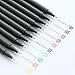 Painting Template Bullet Journal Stencil Supplies with 12 Colored Fineliner pens Notebook/Diary/Scrapbook DIY Painting Drawing Template Stencil 4x7 Inch