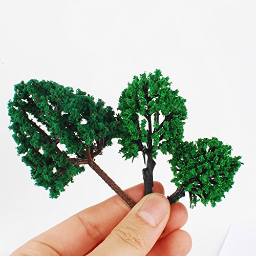 image for NWFashion Bare Plastic Tree for Model Train Railways Scenery Building 