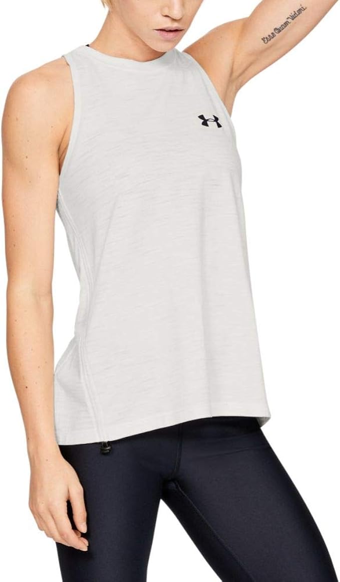 Under Armour Women's Charged Cotton Adjustable Tank Top Sleeveless