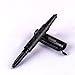 ARMOR-Survival Tactical pen aircraft aluminum with emergency glass breaker, survival self defense pen (EDC), ink refill (Black)