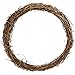 Supla 2 pcs Grapevine Wreath Base 12 inch Grapevine Wreath Base Rustic Wreath Craft Base Wreath Form DIY Everyday Wreath (12 inch)