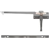 Touri Straight Arm Operator with Handle for Right Window, 9-3/8 in | Fit Andersen Perma-Shield Casement 1979-1989, Stone Color Hardware