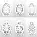 TENGA EGG-VP6(1) Easy Beat EGG Portable Male Masturbator Variety Pack, 6 Pack