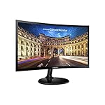Samsung C24F390 – Moniteur LED 24 Pouces Courbé – HDMI, VGA, Noir
