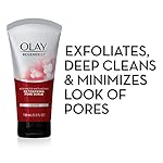  Facial Cleanser by Olay Regenerist, Detoxifying Pore Scrub & exfoliator, 5 Ounce (Pack of 3) Packaging may Vary 