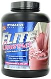 Dymatize Elite Gourmet 100% Whey Sustained Release Protein, Strawberries and Cream, 5 lbs